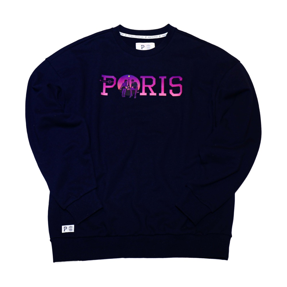 P X PSG X VAGAB SWEAT SHIRT &#039;LOVE OF PARIS&#039; (NAVY)