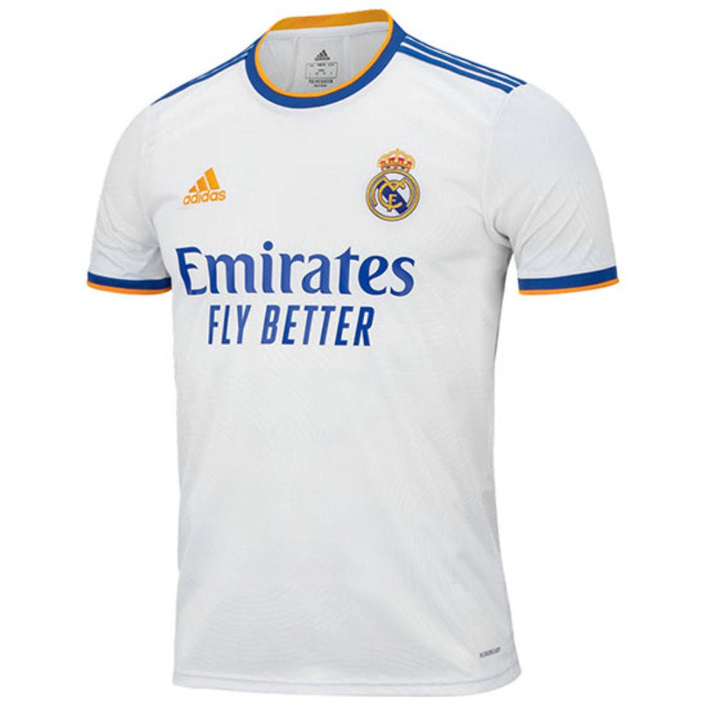 ADIDAS REAL MADRID 21-22 HOME JERSEY S/S