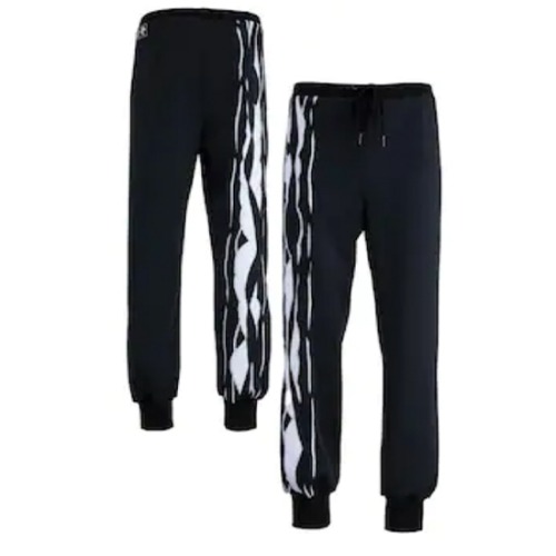 PSG x Prince Black Track Pants With White Overlay